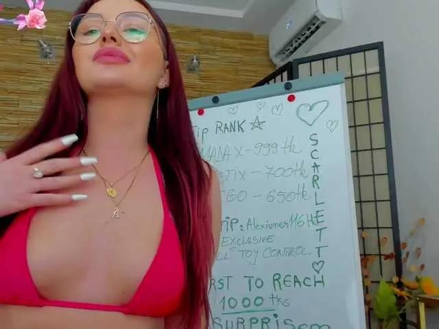 ScarlettVibe from BongaCams is Freechat
