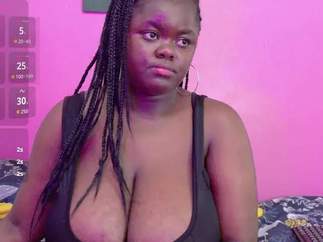 thickebonyprincess from BongaCams is Freechat