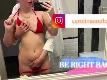 carolineandlover from Chaturbate is Freechat