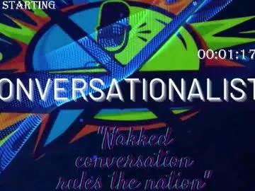 conversationalistx from Chaturbate is Freechat