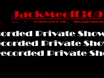 Jackmeoff369 from Chaturbate