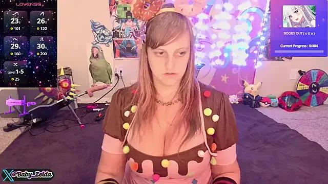 BabyZelda from StripChat is Freechat