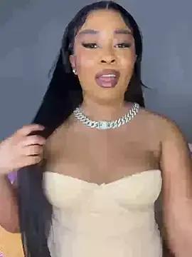 BlackBarbieX23 from StripChat is Freechat