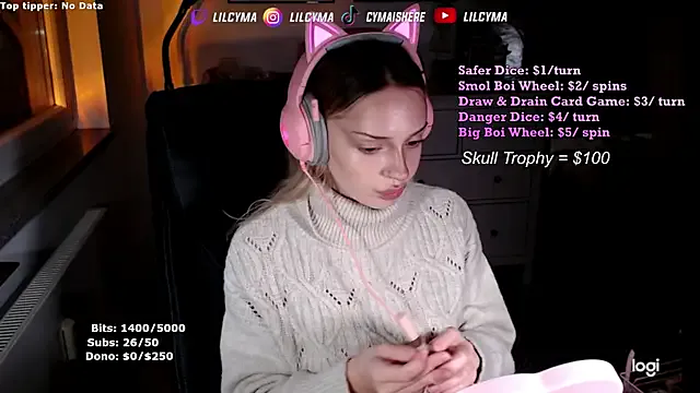 cymaishere from StripChat is Freechat