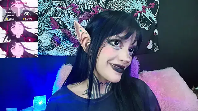 GothGaby from StripChat is Freechat