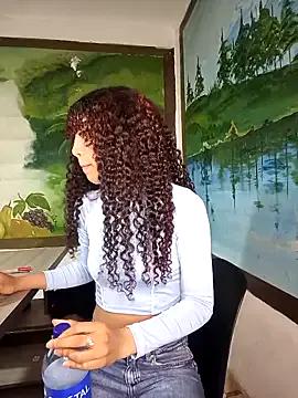 Morenblue from StripChat is Freechat