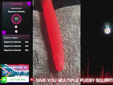 MySweetAngelsSA from StripChat is Freechat