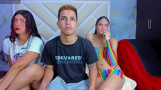 TrioPecadoVIP from StripChat is Freechat