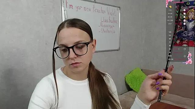 Violetwin from StripChat is Freechat