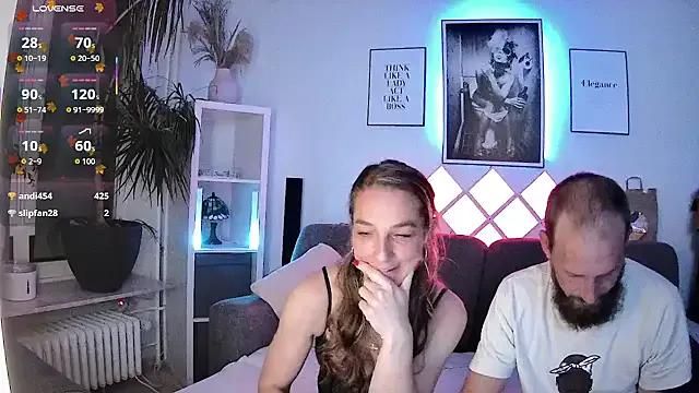 XBellaXundXUweX from StripChat is Freechat
