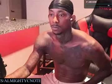 almightycnote from Chaturbate is Freechat