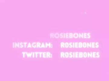 rosiebones from Chaturbate is Freechat