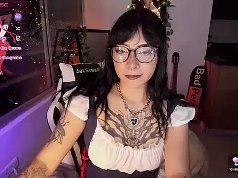 blackfllame from StripChat is Freechat