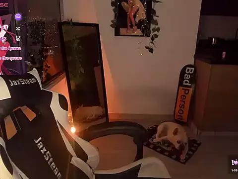 blackfllame from StripChat is Freechat