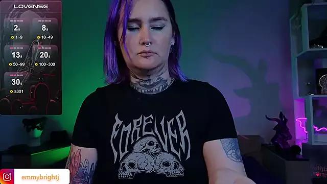 Emmybrightj_ from StripChat is Freechat