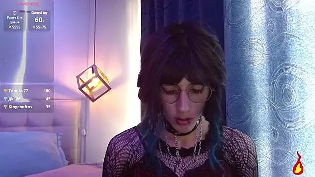 goth_minerva from StripChat is Freechat