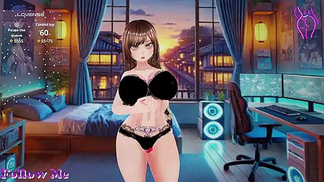 Hanaedamngirl from StripChat