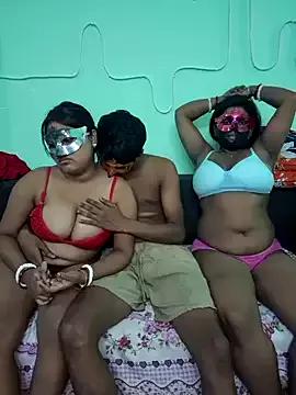 Photos of Indian_threesom_4 from StripChat is Group