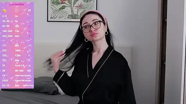 IvyNoirr from StripChat is Freechat